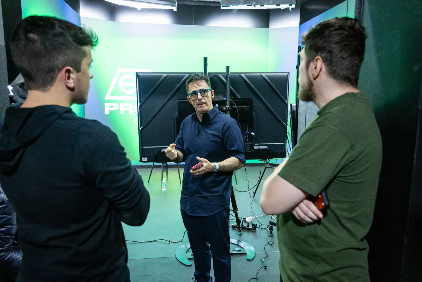 Bastidores de gravação