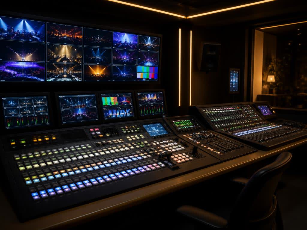 Switcher e áudio