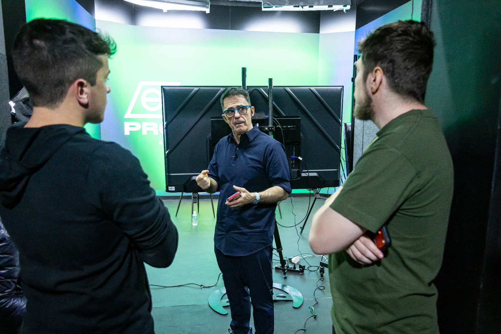 Bastidores de gravação
